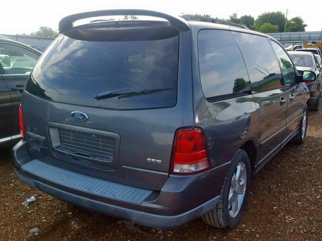 2FMZA576X5BA11293 - 2005 FORD FREESTAR S GRAY photo 4