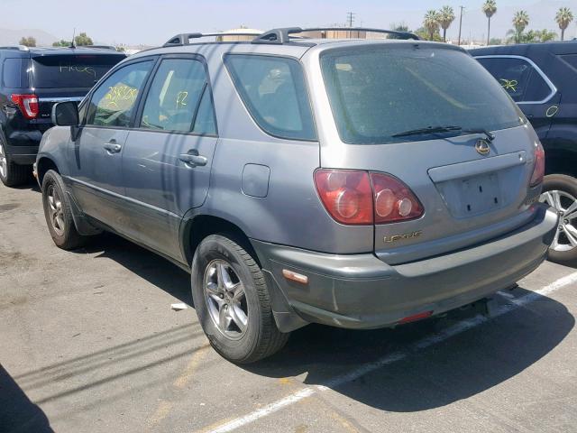 JT6HF10U6Y0102027 - 2000 LEXUS RX 300 GRAY photo 3