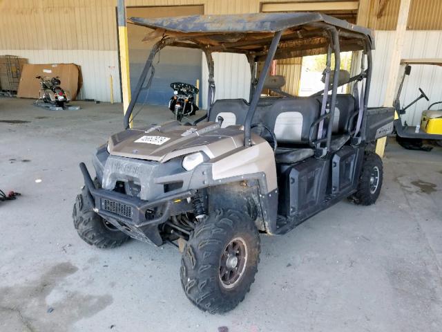 4XAWH76A8A2153153 - 2010 POLARIS RANGER 800 TAN photo 2