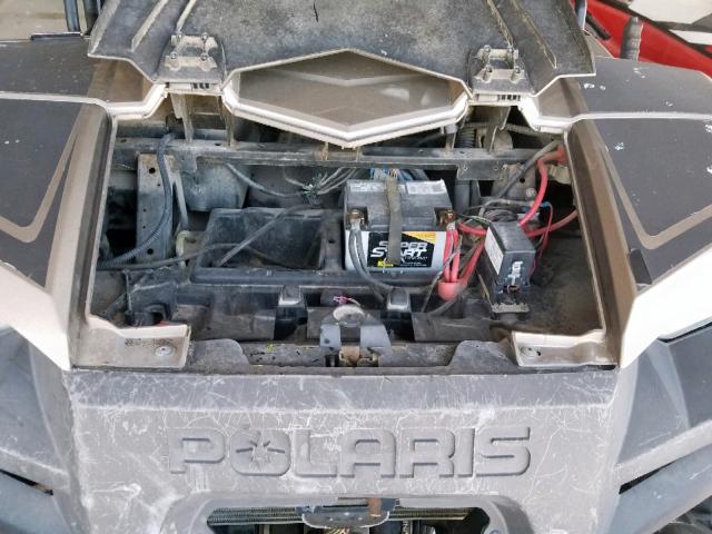 4XAWH76A8A2153153 - 2010 POLARIS RANGER 800 TAN photo 9