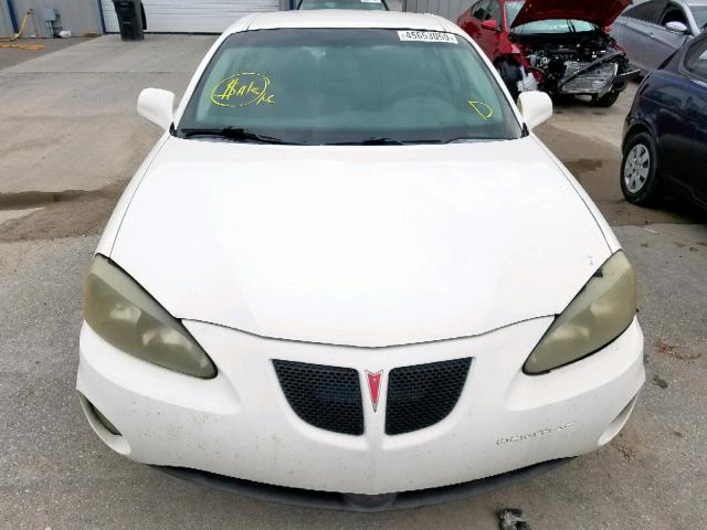 2G2WP522751273082 - 2005 PONTIAC GRAND PRIX WHITE photo 9