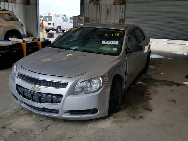 1G1ZB5E02CF321586 - 2012 CHEVROLET MALIBU LS 银色 照片 2