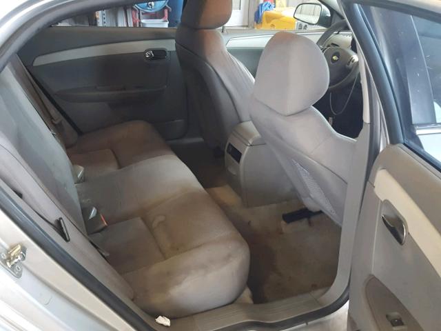 1G1ZB5E02CF321586 - 2012 CHEVROLET MALIBU LS 银色 照片 6