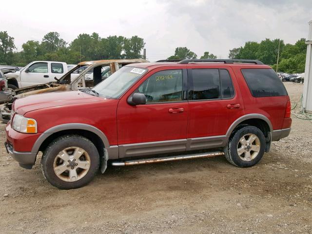 1FMZU73K13ZB33475 - 2003 FORD EXPLORER X RED photo 9