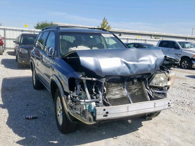 JTEGF21A210016696 - 2001 TOYOTA HIGHLANDER BLUE photo 1