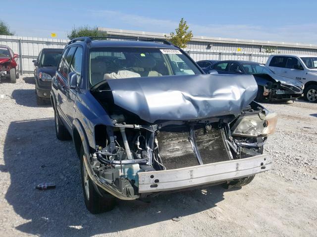 JTEGF21A210016696 - 2001 TOYOTA HIGHLANDER BLUE photo 9