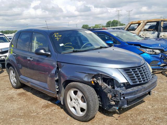 3C4FY58B12T221134 - 2002 CHRYSLER PT CRUISER BLUE photo 1