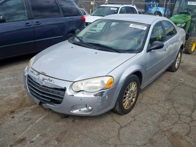 1C3EL56R95N652405 - 2005 CHRYSLER SEBRING TO SILVER photo 2