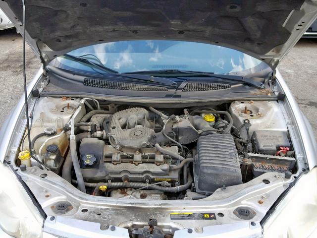 1C3EL56R95N652405 - 2005 CHRYSLER SEBRING TO SILVER photo 7