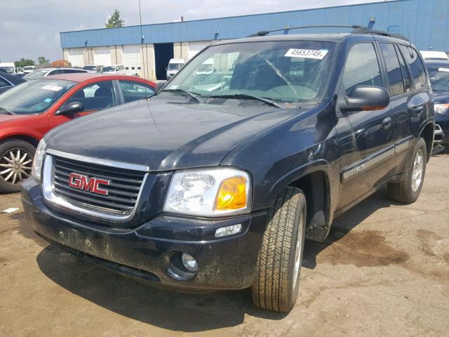 1GKDT13S832369150 - 2003 GMC ENVOY BLACK photo 2