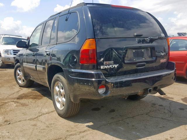 1GKDT13S832369150 - 2003 GMC ENVOY BLACK photo 3