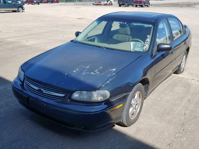 1G1NE52J73M694248 - 2003 CHEVROLET MALIBU LS GREEN photo 2