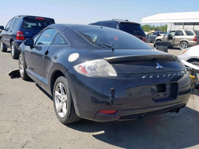 4A3AK24F46E060347 - 2006 MITSUBISHI ECLIPSE GS BLACK photo 3