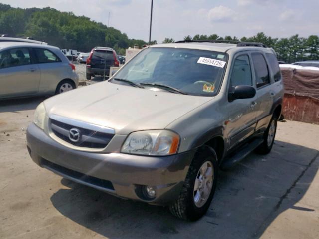 4F2CZ96134KM34222 - 2004 MAZDA TRIBUTE ES 棕色 照片 2
