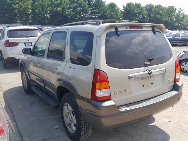 4F2CZ96134KM34222 - 2004 MAZDA TRIBUTE ES 棕色 照片 3
