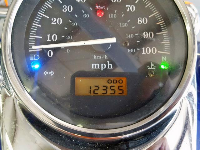 JH2RC44585M803299 - 2005 HONDA VT750 DC BLUE photo 8