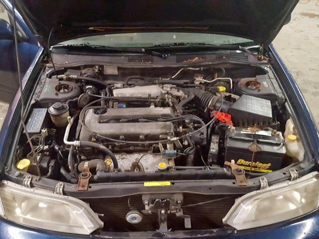 JNKCP11A22T505415 - 2002 INFINITI G20 BLUE photo 7