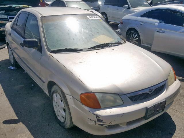 JM1BJ2223Y0285112 - 2000 MAZDA PROTEGE DX BEIGE photo 1