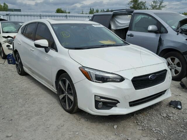 4S3GTAZ64H3753138 - 2017 SUBARU IMPREZA LI WHITE photo 1