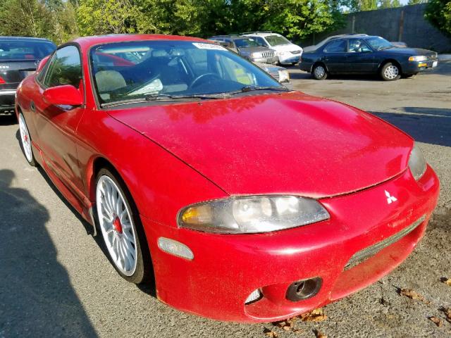 4A3AK44Y1WE005173 - 1998 MITSUBISHI ECLIPSE GS RED photo 1