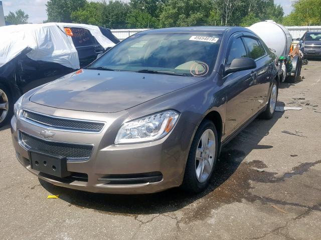 1G1ZB5E09CF345920 - 2012 CHEVROLET MALIBU LS TAN photo 2