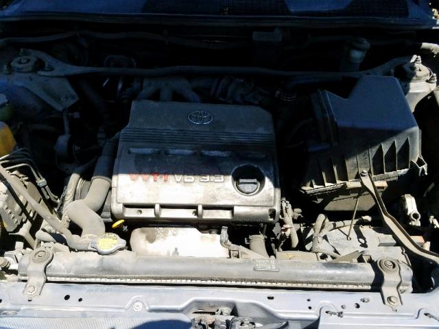 JTEDP21A340003041 - 2004 TOYOTA HIGHLANDER GRAY photo 7