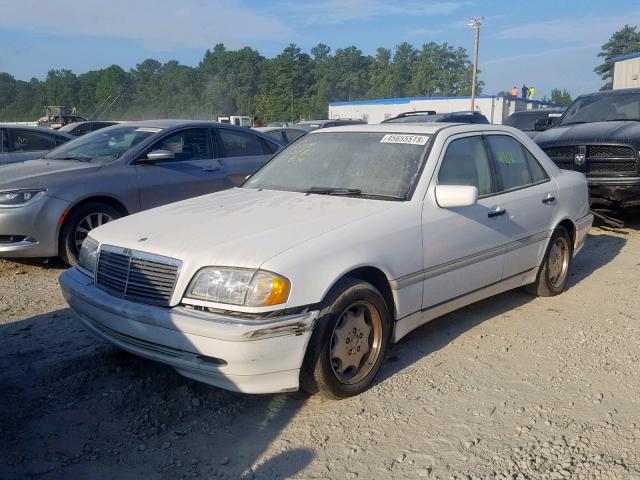 WDBHA29G4XA694478 - 1999 MERCEDES-BENZ C 280 WHITE photo 2