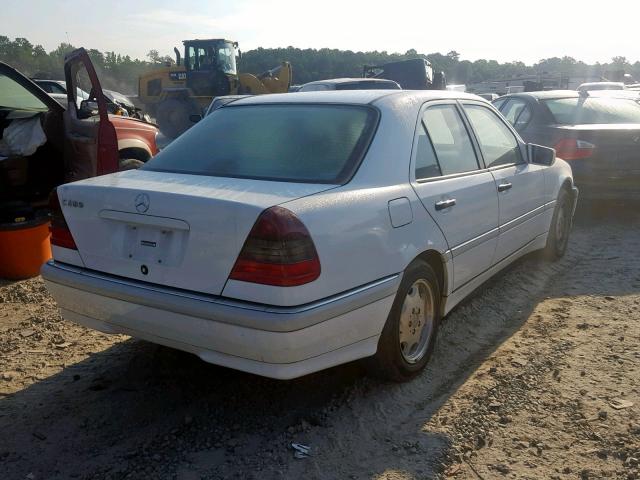 WDBHA29G4XA694478 - 1999 MERCEDES-BENZ C 280 WHITE photo 4