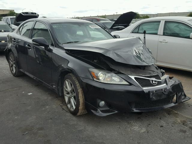 JTHBF5C20D5189578 - 2013 LEXUS IS 250 BLACK photo 1