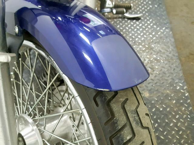 JH2RC44533M707156 - 2003 HONDA VT750 DCB PURPLE photo 9