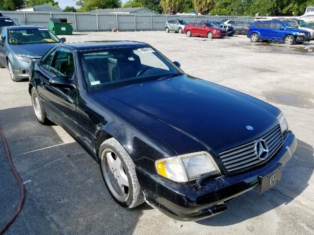 WDBFA68F41F196136 - 2001 MERCEDES-BENZ SL 500 BLACK photo 1