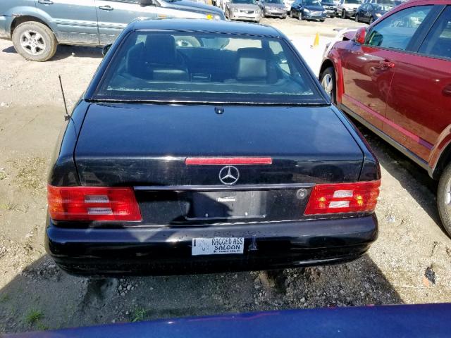 WDBFA68F41F196136 - 2001 MERCEDES-BENZ SL 500 BLACK photo 6