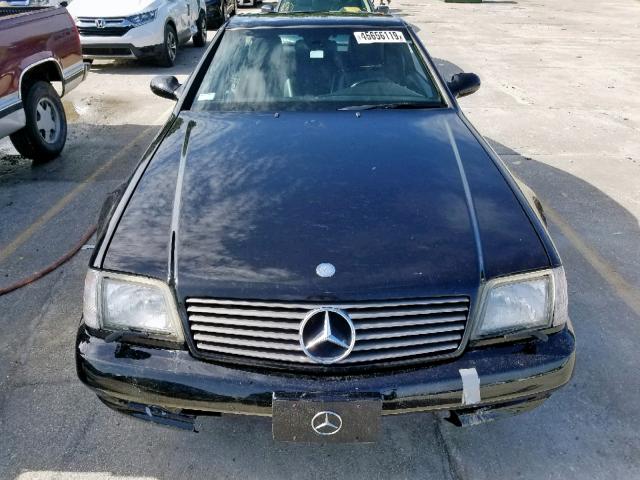 WDBFA68F41F196136 - 2001 MERCEDES-BENZ SL 500 BLACK photo 9