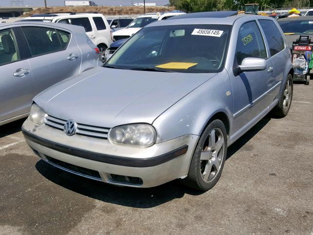 9BWDD61J514075227 - 2001 VOLKSWAGEN GTI GLS SILVER photo 2