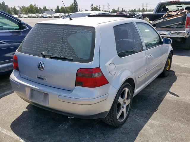 9BWDD61J514075227 - 2001 VOLKSWAGEN GTI GLS SILVER photo 4