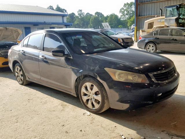 1HGCP36828A079783 - 2008 HONDA ACCORD EXL BLACK photo 1