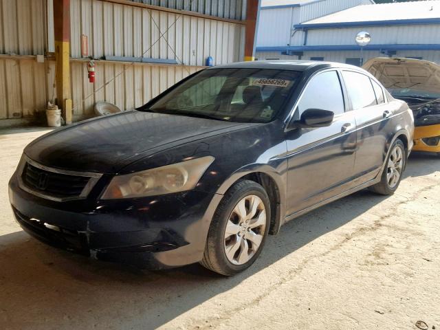 1HGCP36828A079783 - 2008 HONDA ACCORD EXL BLACK photo 2