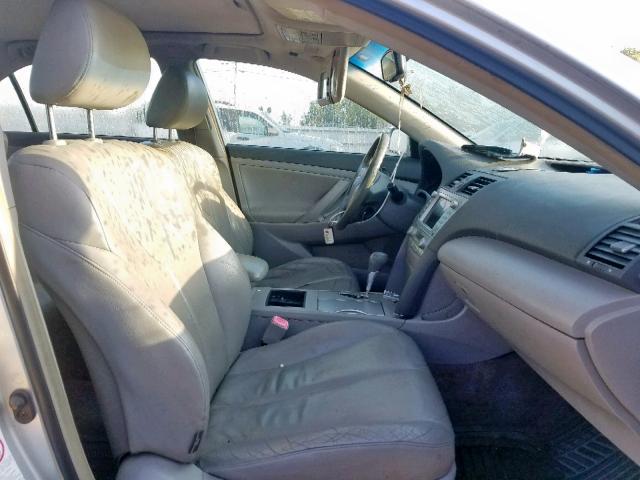 JTNBB46K673009017 - 2007 TOYOTA CAMRY NEW SILVER photo 5