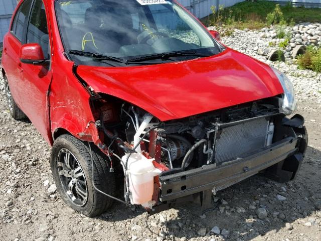 3N1CK3CP3GL236286 - 2016 NISSAN MICRA RED photo 9