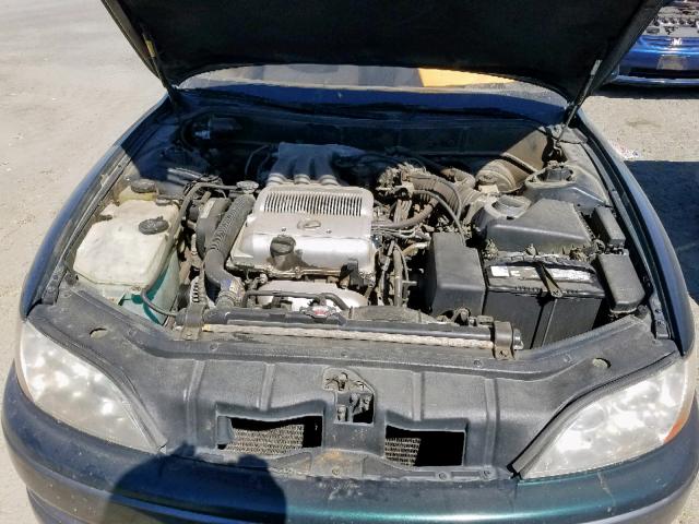 JT8VK13T5P0154255 - 1993 LEXUS ES 300 GREEN photo 7