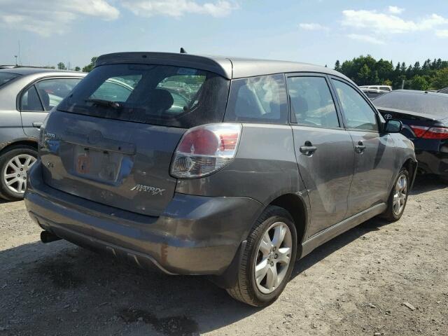 2T1KR32E66C583715 - 2006 TOYOTA COROLLA MA GRAY photo 4