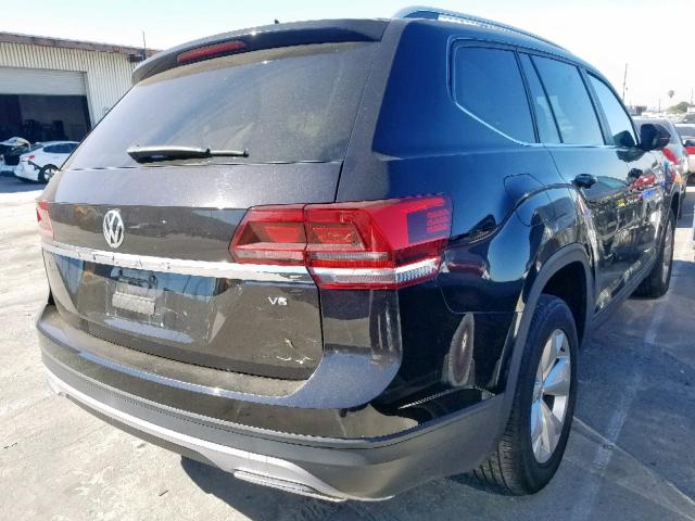 1V2DR2CA6JC503845 - 2018 VOLKSWAGEN ATLAS SE BLACK photo 4