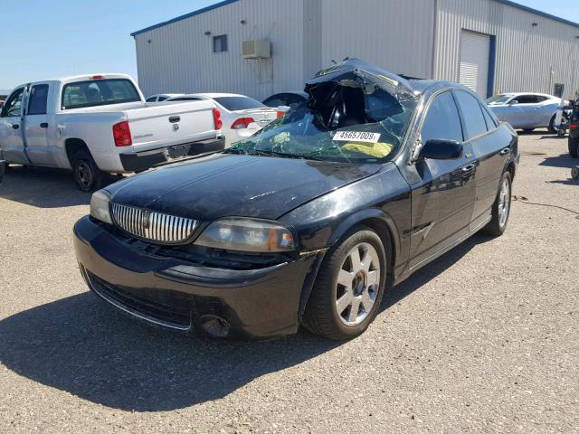 1LNHM87A74Y649074 - 2004 LINCOLN LS BLACK photo 2