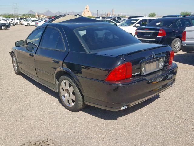 1LNHM87A74Y649074 - 2004 LINCOLN LS 黑色 照片 3
