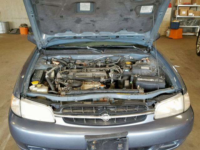 1N4DL01D8XC146445 - 1999 NISSAN ALTIMA XE BLUE photo 7