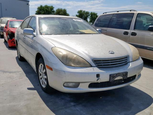 JTHBF30G930093335 - 2003 LEXUS ES 300 SILVER photo 1