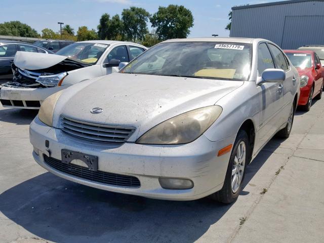 JTHBF30G930093335 - 2003 LEXUS ES 300 SILVER photo 2