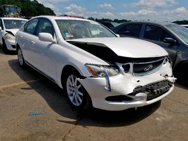 JTHBH96S265028164 - 2006 LEXUS GS300 WHITE photo 1