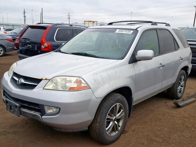 2HNYD18252H531173 - 2002 ACURA MDX SILVER photo 2