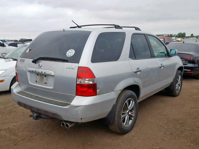 2HNYD18252H531173 - 2002 ACURA MDX SILVER photo 4